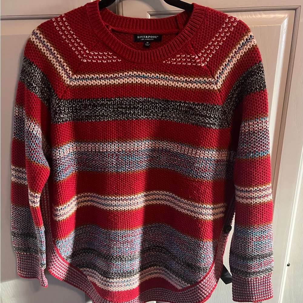 Liverpool striped knit  Sweater